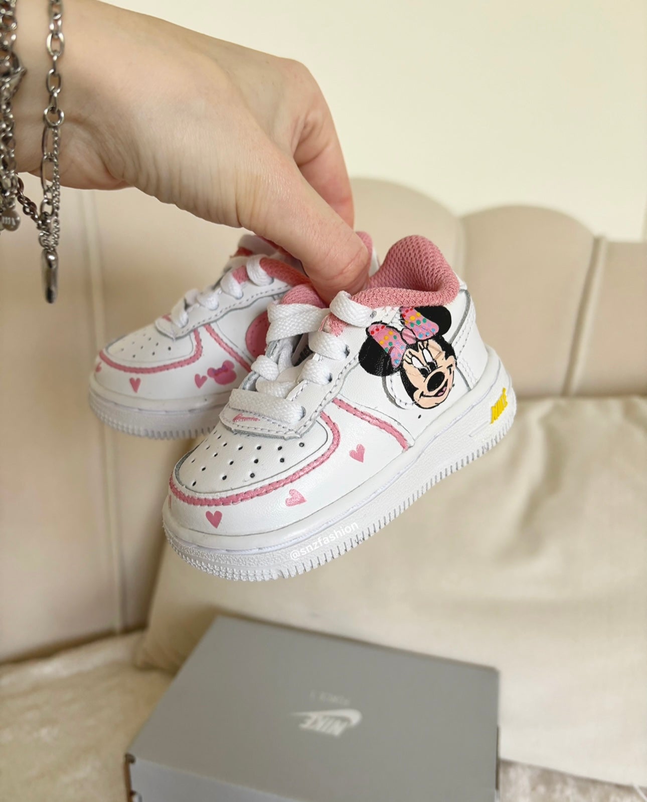MINNI MOUSE BABY/KIDS NIKE AIR FORCE 1