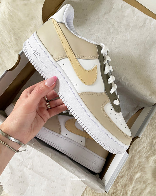 LATTE NIKE AIR FORCE 1'S(BABY/KIDS)
