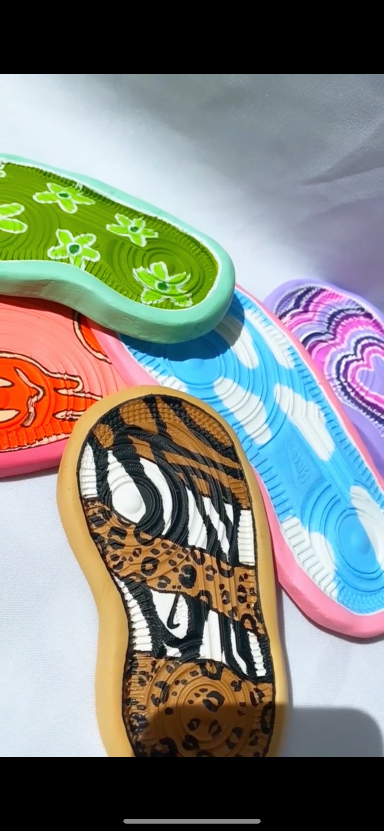 SNEAKER SOLE TRINKET TRAY CLOUDS