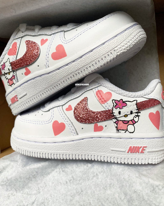 HELL0 KITTY BABY/KIDS NIKE AIR FORCE 1