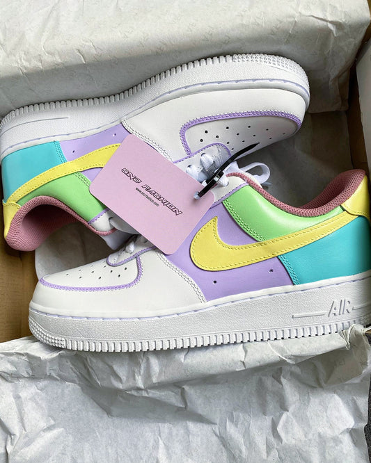 RAINBOW PASTEL NIKE AIR FORCE 1