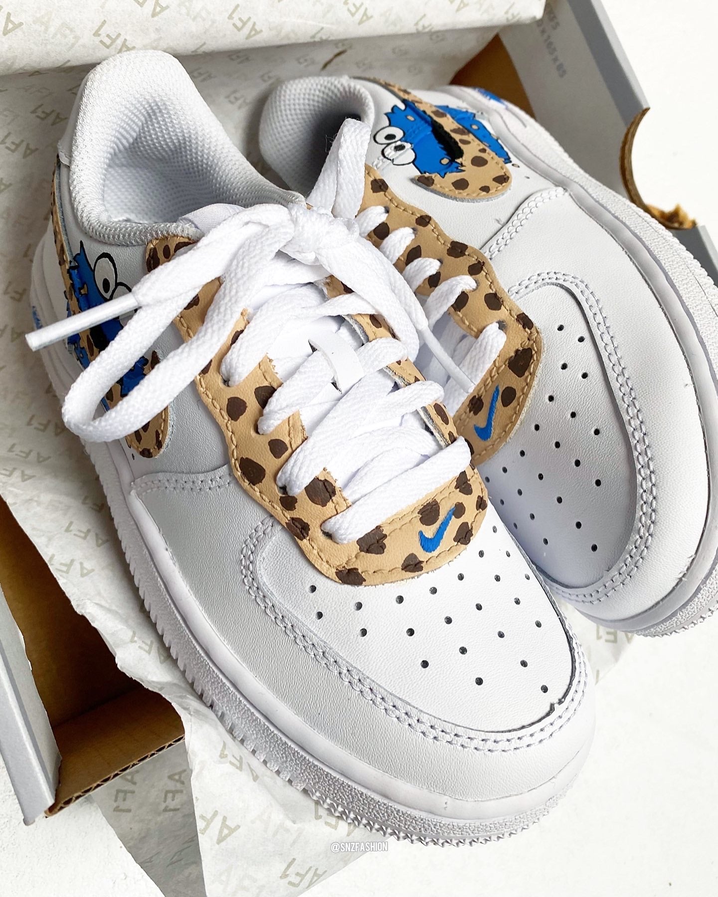 C00KIE M0NSTER NIKE AIR FORCE 1'S (BABY/KIDS)