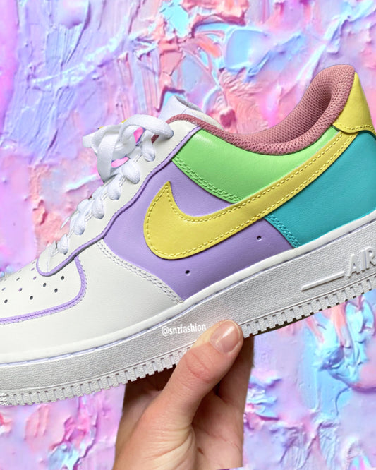RAINBOW PASTEL NIKE AIR FORCE 1
