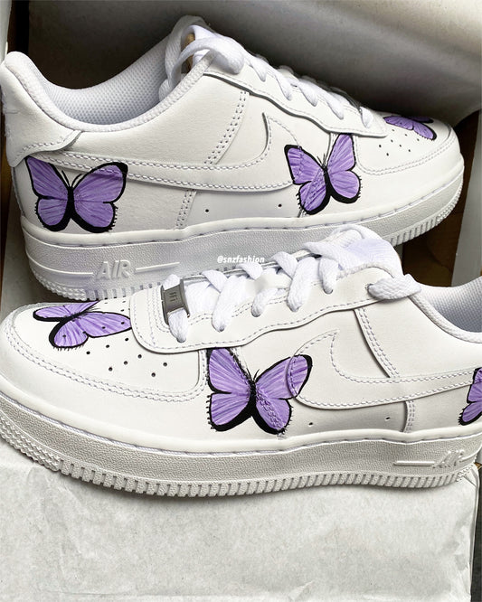 BUTTERFLIES NIKE AIR FORCE 1'S(more colours)