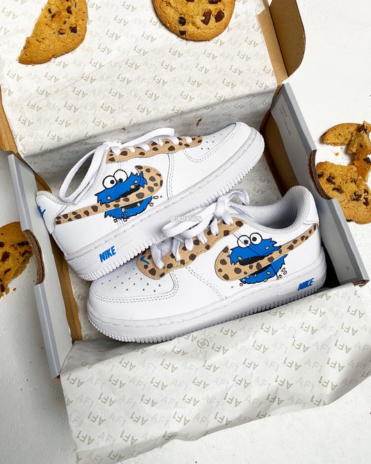 C00KIE M0NSTER NIKE AIR FORCE 1'S (BABY/KIDS)