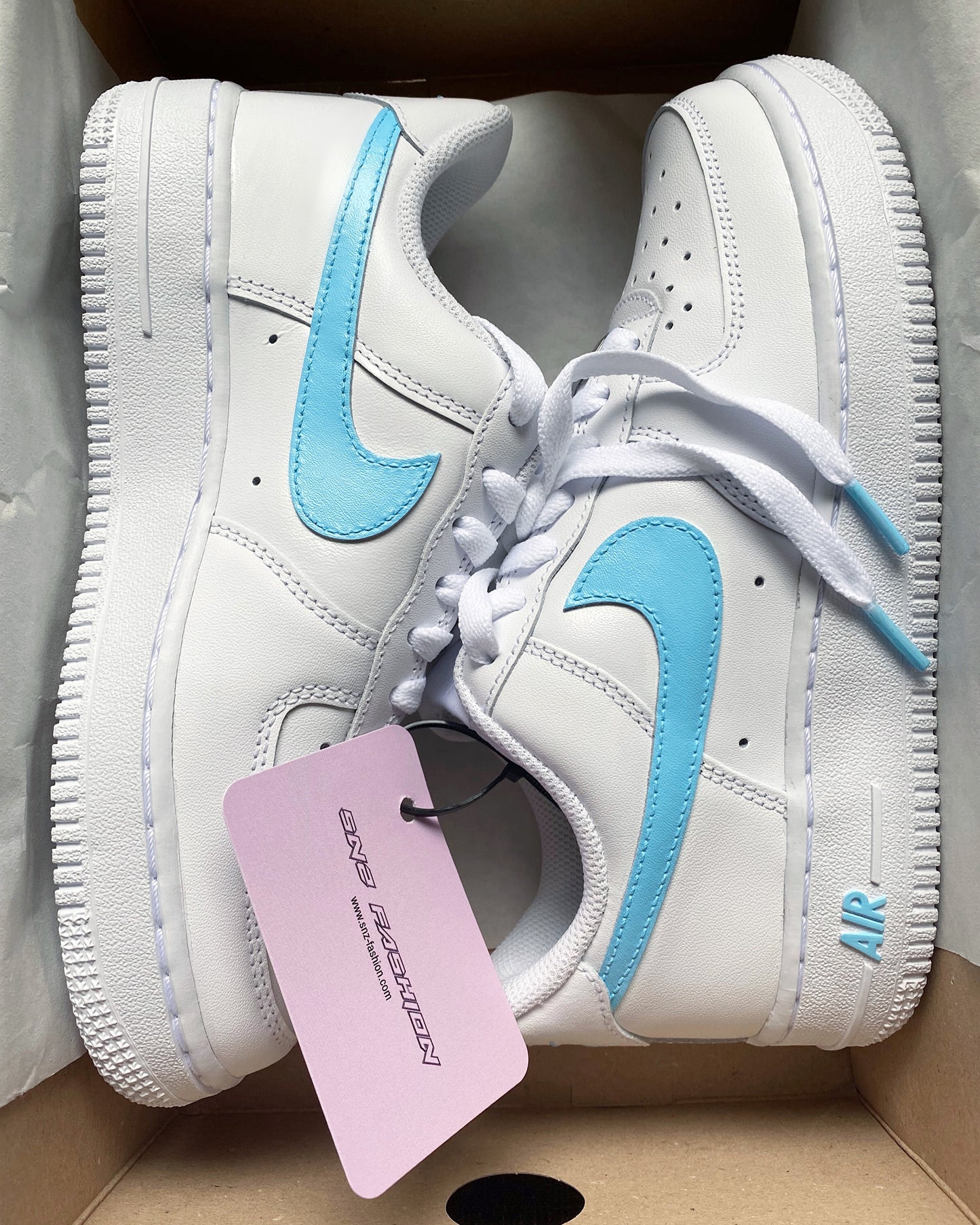 COLOURSWOOSH NIKE AIR FORCE 1'S(more colours)