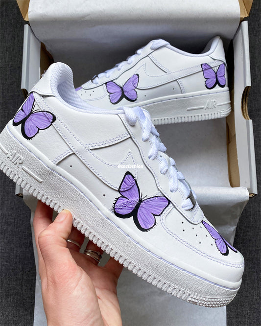 BUTTERFLIES NIKE AIR FORCE 1'S(more colours)