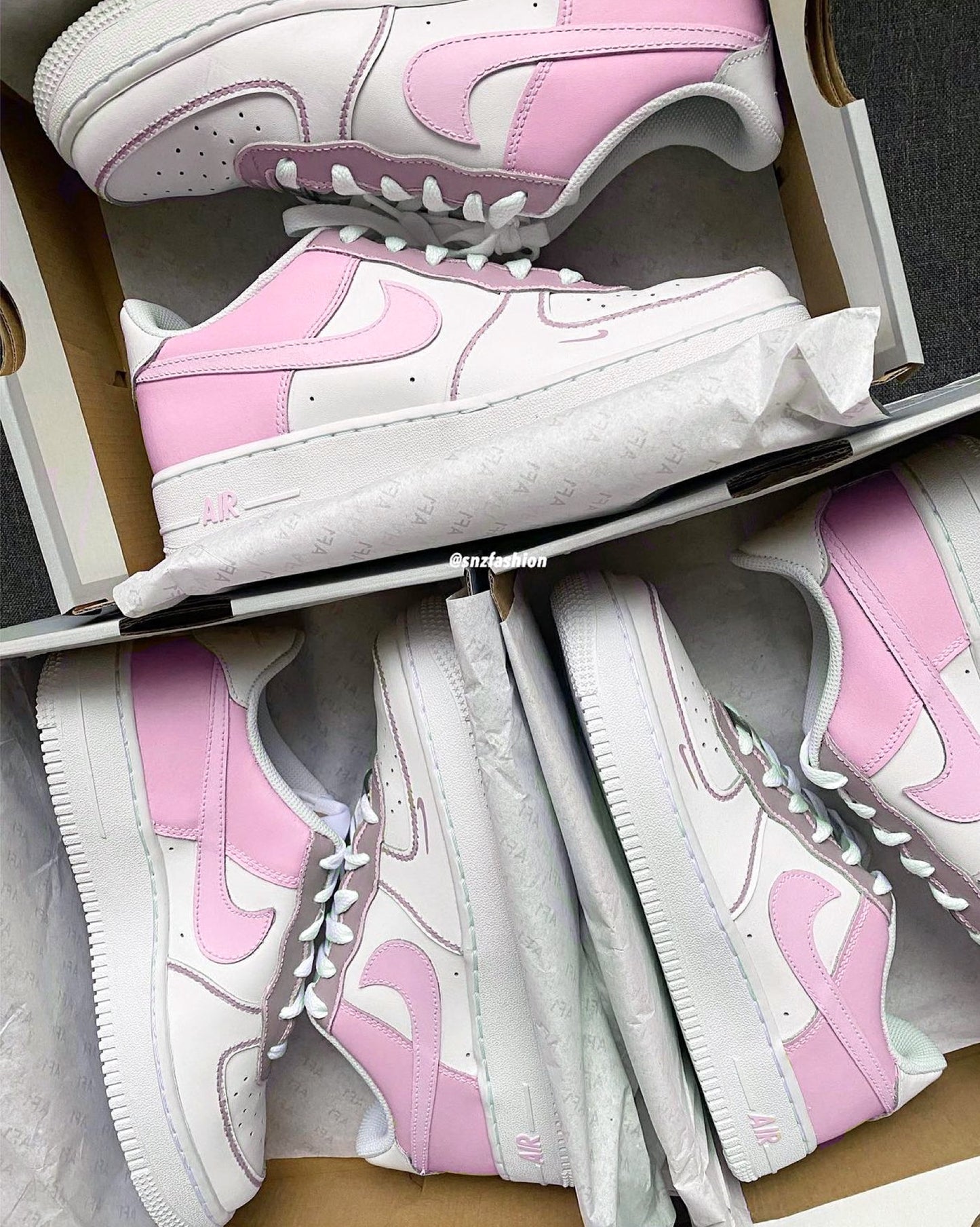 PASTEL VIBES NIKE AIR FORCE 1'S (more designs)