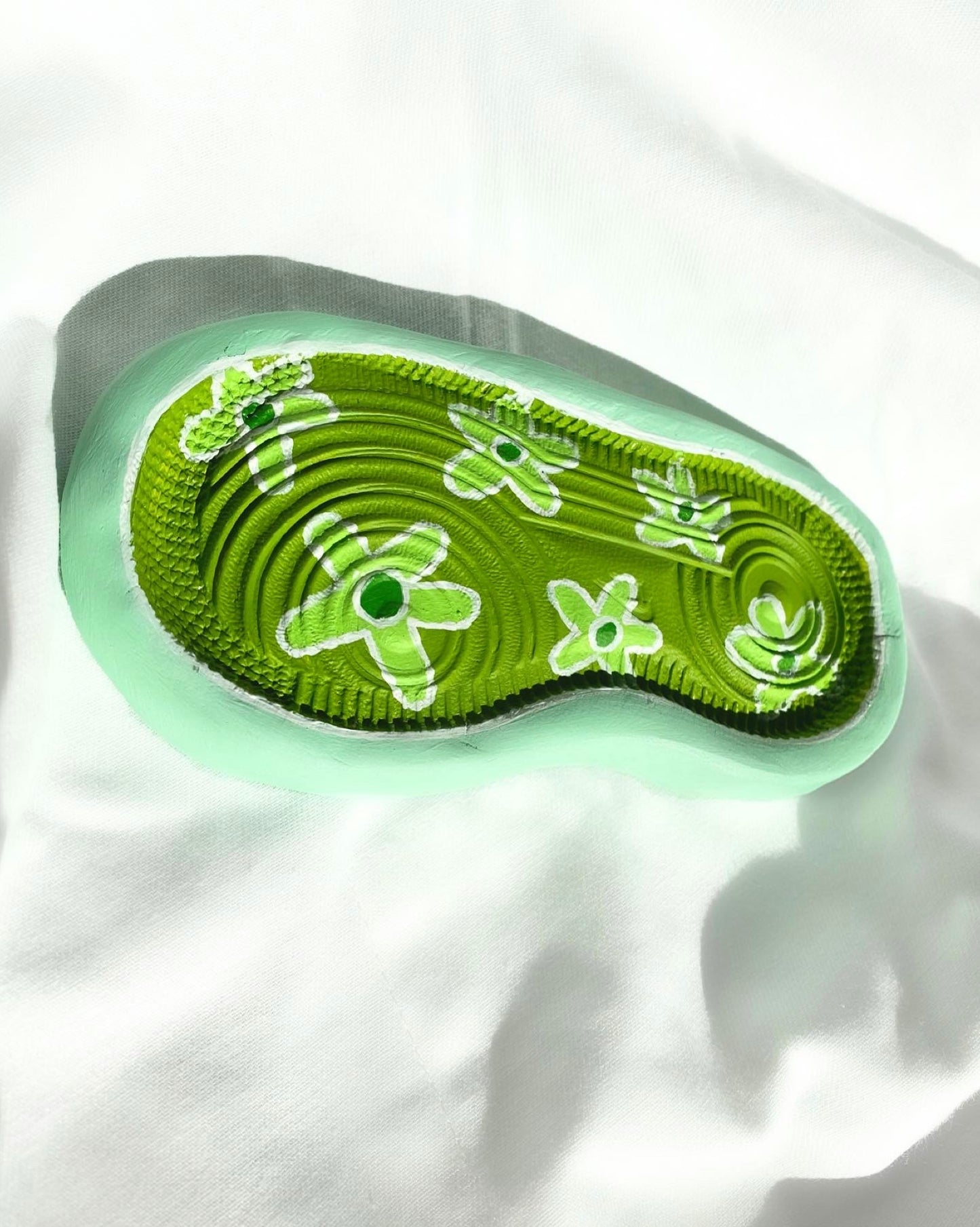 SNEAKER SOLE TRINKET TRAY FLOWERS
