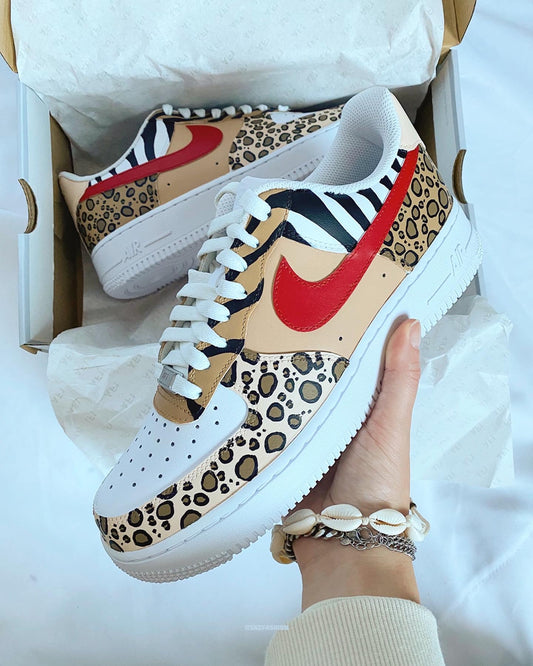 ANIMAL NIKE AIR FORCE 1’S