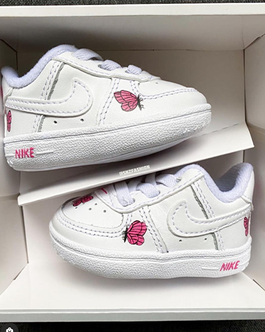 BUTTERFLIES BABY/KIDS NIKE AIR FORCE 1 CRIB(more colours)