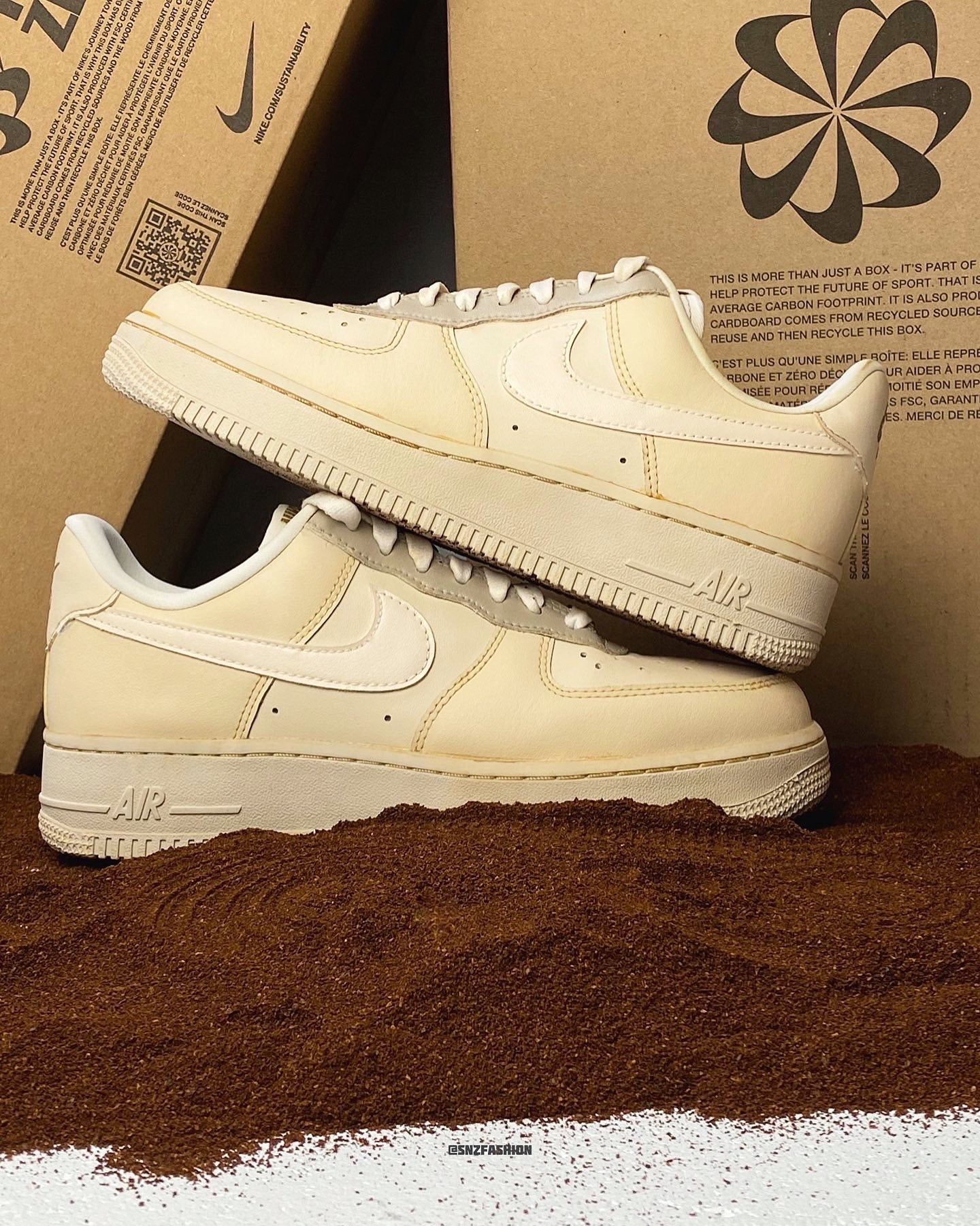 LATTE COFFEE DIP NIKE AIR FORCE 1