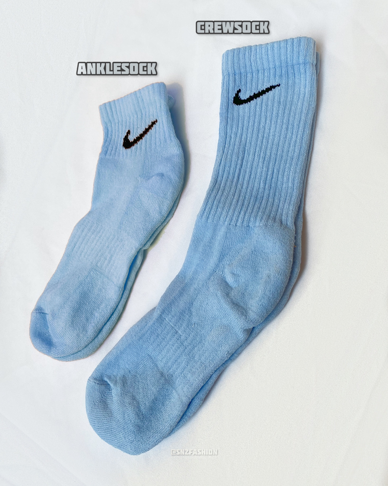 Carolina blue top nike socks